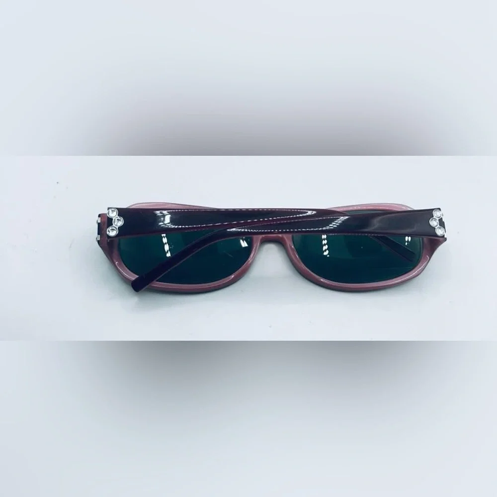 Pink Oval Sunglasses Frames Only